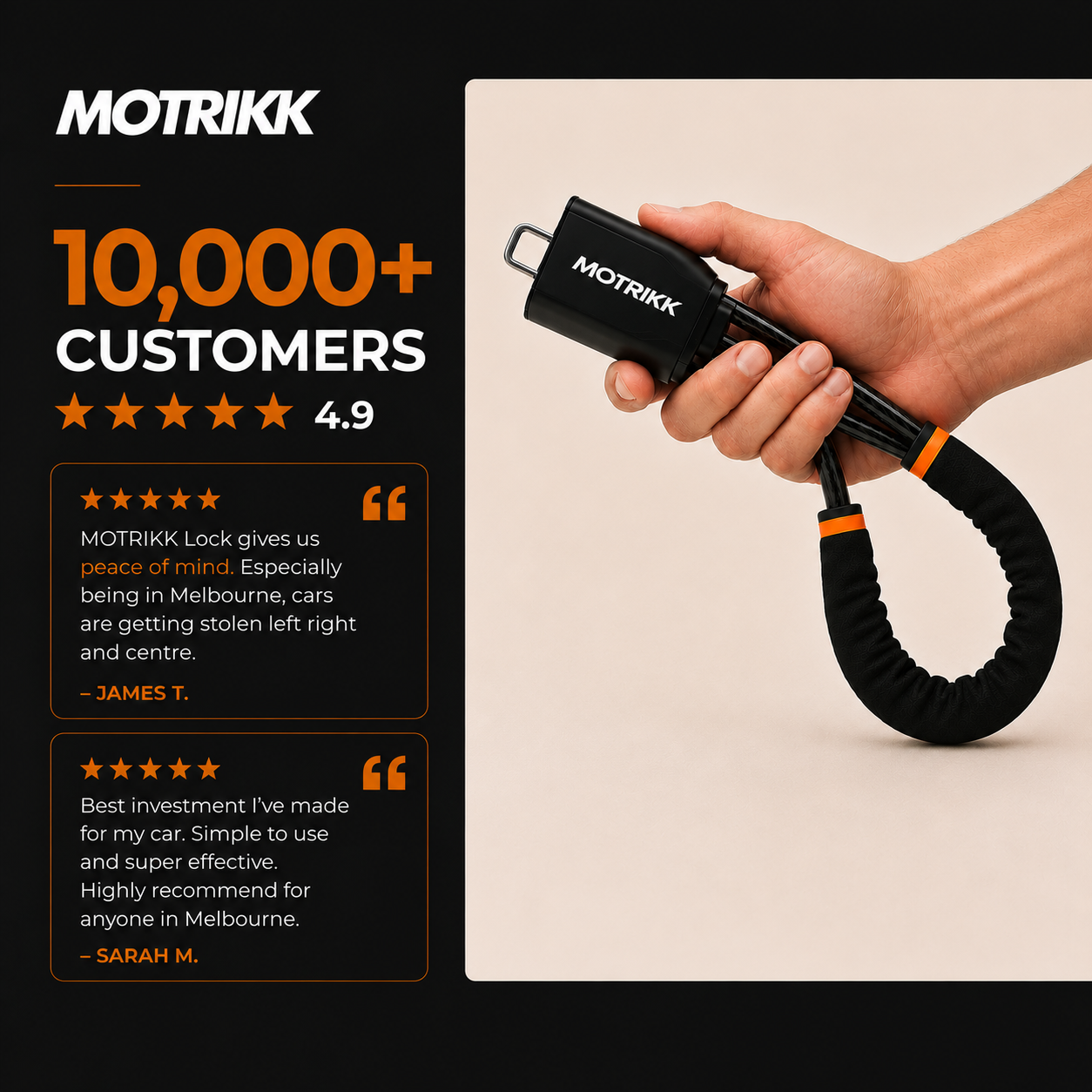 Motrikk™ Theft Lock