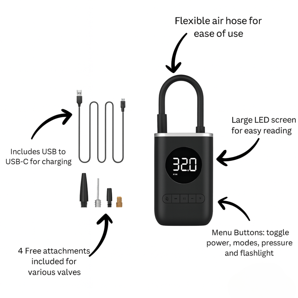 Motrikk Portable Air Pump