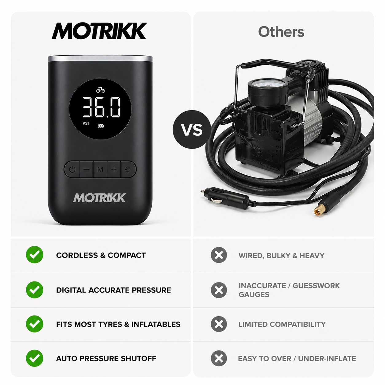 Motrikk Portable Air Pump